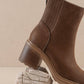 The Megan | Coffee Lug Chelsea Bootie