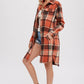 Flannel Plaid Longline Shacket