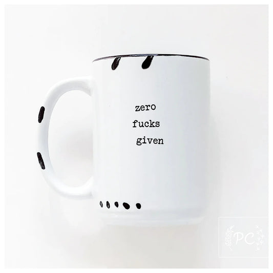 Zero Fucks Given | Coffee Mug | Fundraiser