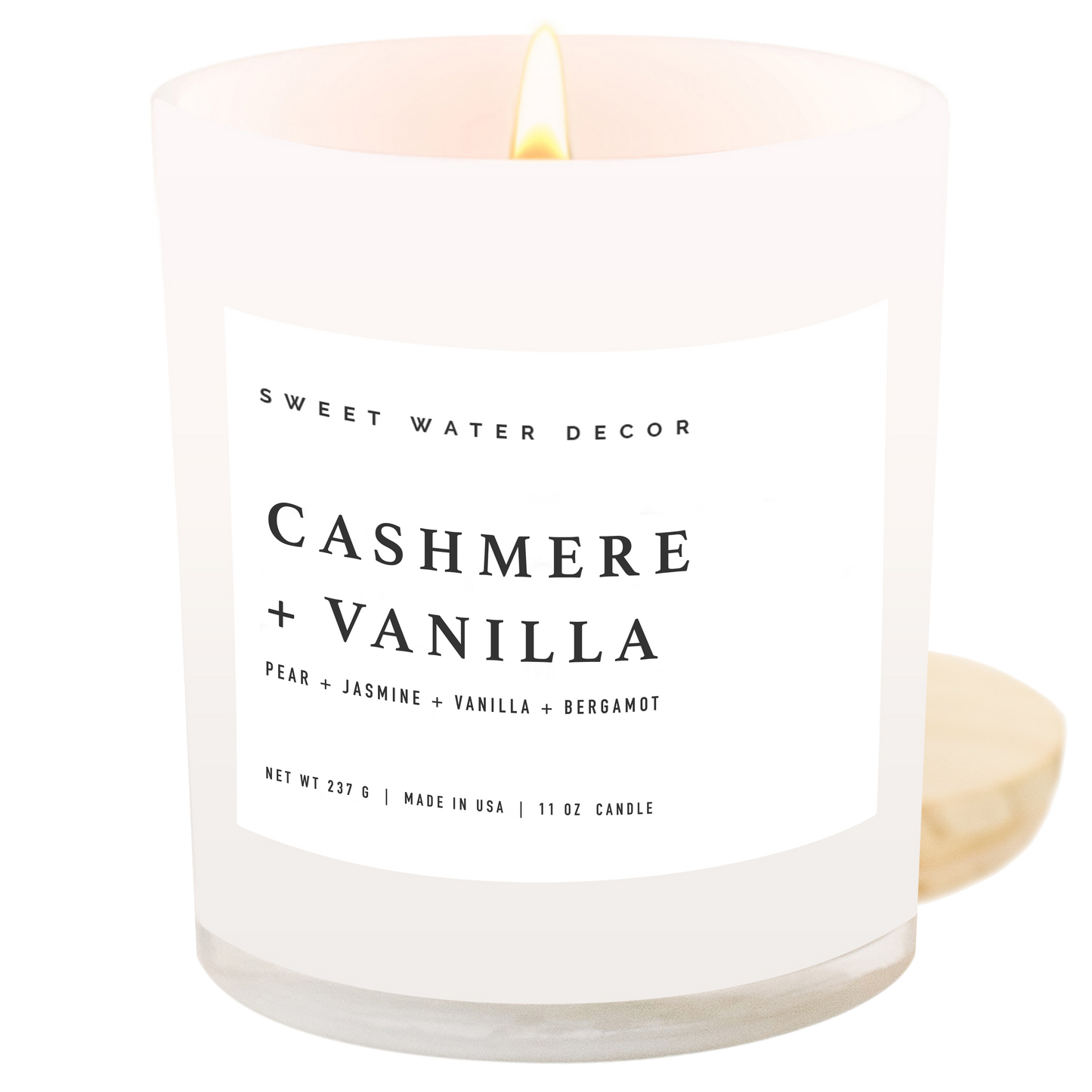 Cashmere and Vanilla Soy Candle | 11 oz