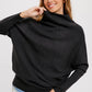 Slouch Neck Dolman Pullover