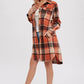 Flannel Plaid Longline Shacket