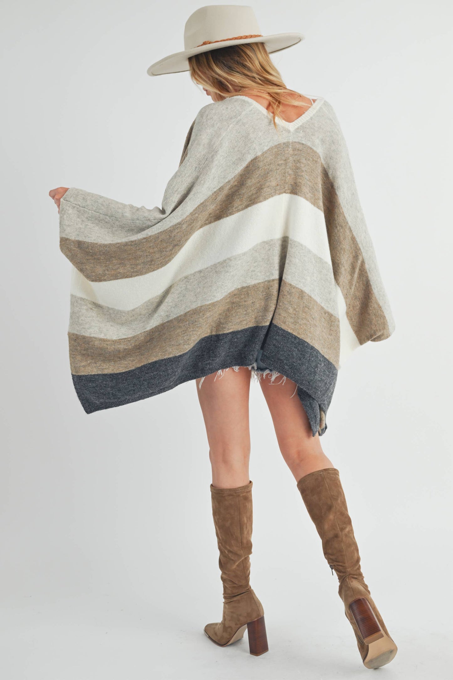 Zuri Poncho Cardigan