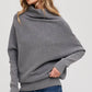 Slouch Neck Dolman Pullover