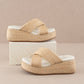 The Fresno Natural | Raffia Platform Sandals