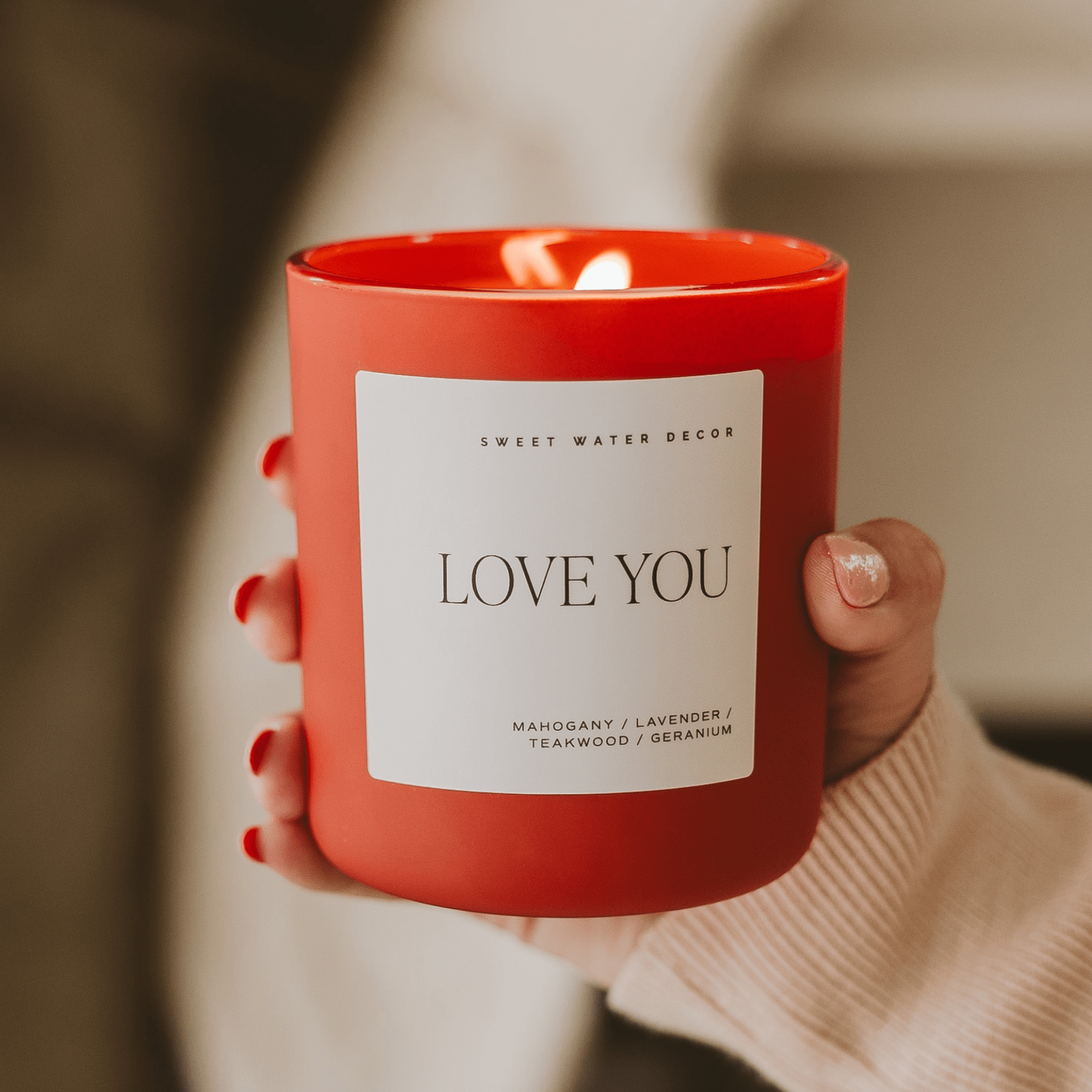 Love You Soy Candle | 15 oz