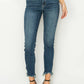 Gabriela High Rise Cross Hatch Fabric Skinny Jeans