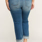 Olivia High Rise Stretch Ankle Straight Jeans | Plus