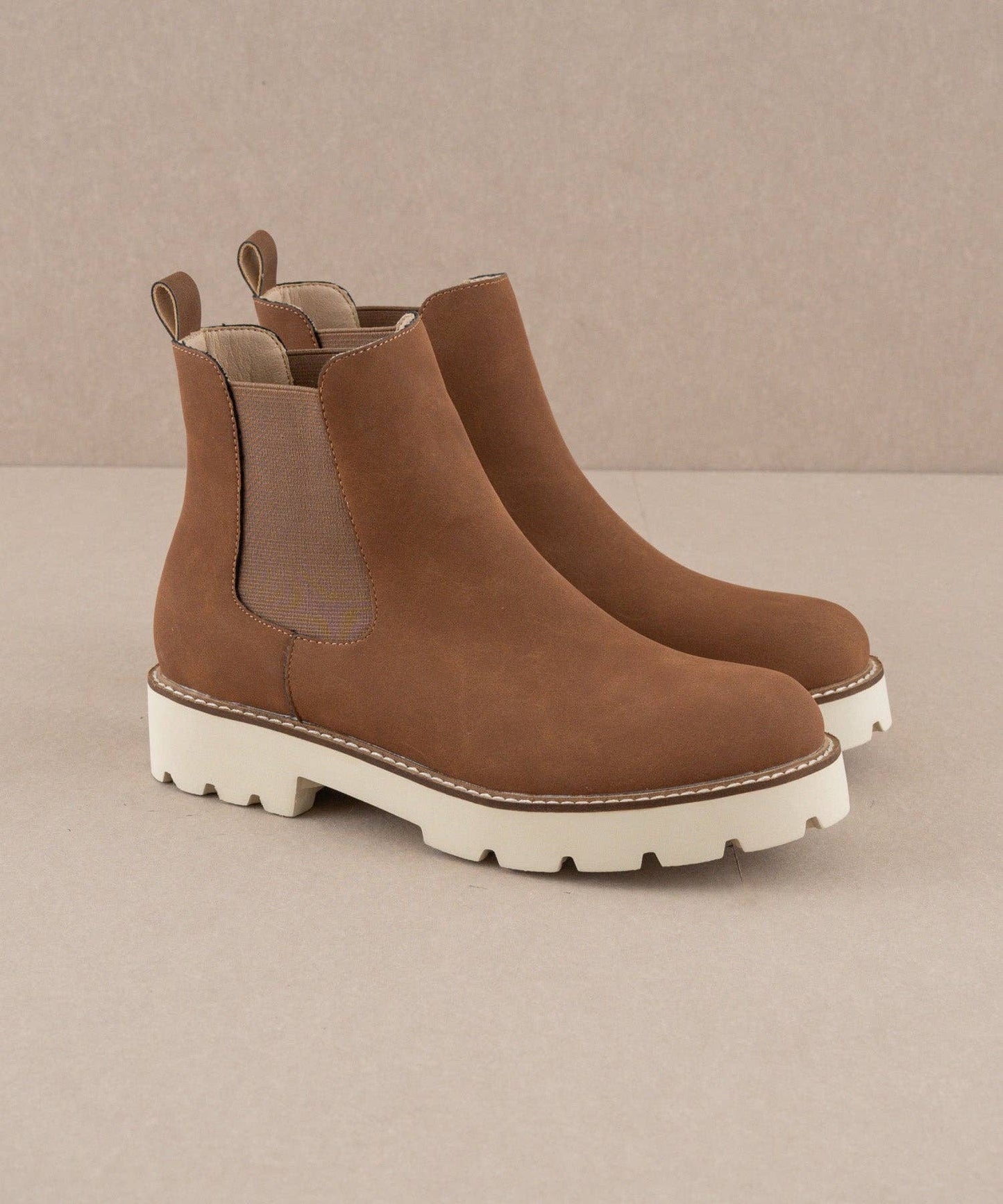 The Gianna Brown | Chunky Sole Chelsea Boot