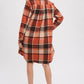 Flannel Plaid Longline Shacket