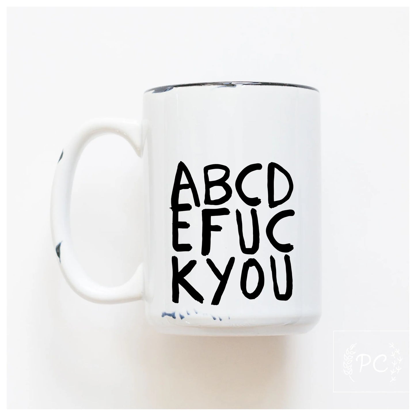 ABCDEFUCKYOU | Coffee Mug