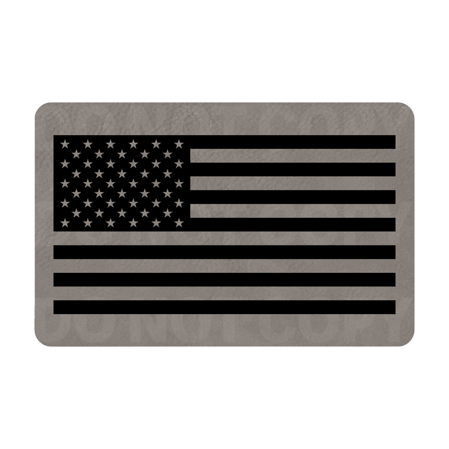 American Flag Leatherette Patch