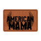 American Mama Leatherette Patch