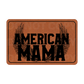 American Mama Leatherette Patch