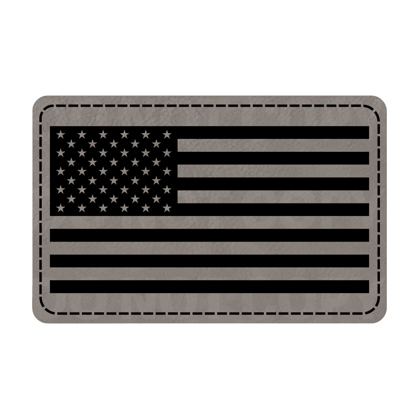 American Flag Leatherette Patch