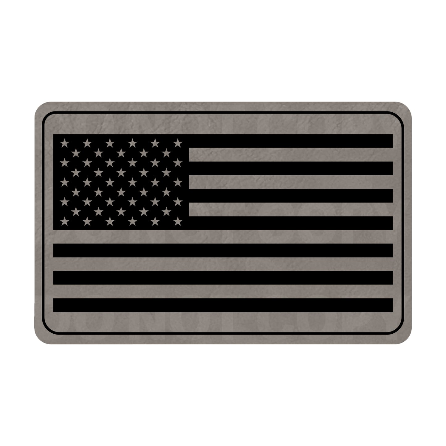 American Flag Leatherette Patch