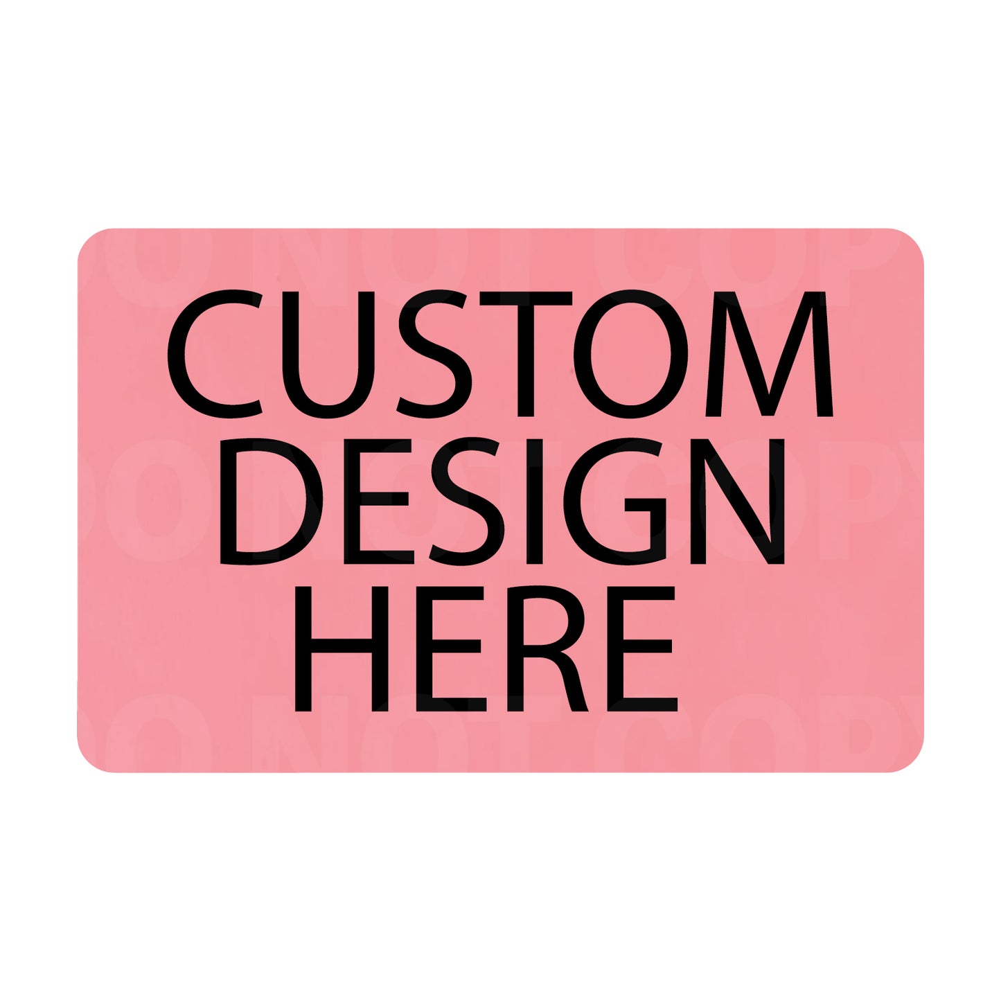 Custom Leatherette Patch | Adhesive Backing