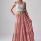 Kulap Tiered Maxi Skirt