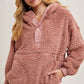 Sherpa Hoodie Pullover