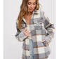 Plaid Brushed Flannel Shacket