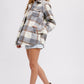 Plaid Brushed Flannel Shacket