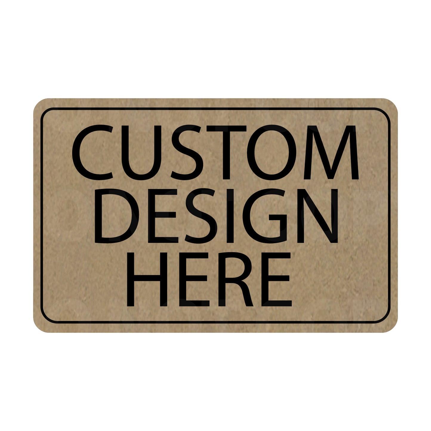 Custom Leatherette Patch | Adhesive Backing