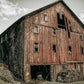 Old Red Barn Canvas Art | #491