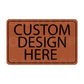 Custom Leatherette Patch | Adhesive Backing