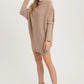 Slouch Neck Dolman Tunic Sweater