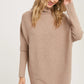 Slouch Neck Dolman Tunic Sweater