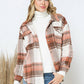 Yarn Dyed Plaid Shirt Jacket Shacket