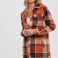 Flannel Plaid Longline Shacket