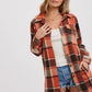 Flannel Plaid Longline Shacket