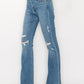 Kinsley High Rise Bootcut with Release Hem Jeans | Plus