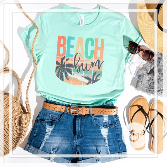 Beach Bum Screen Print Transfer (High Heat Formula) (6699431919694)