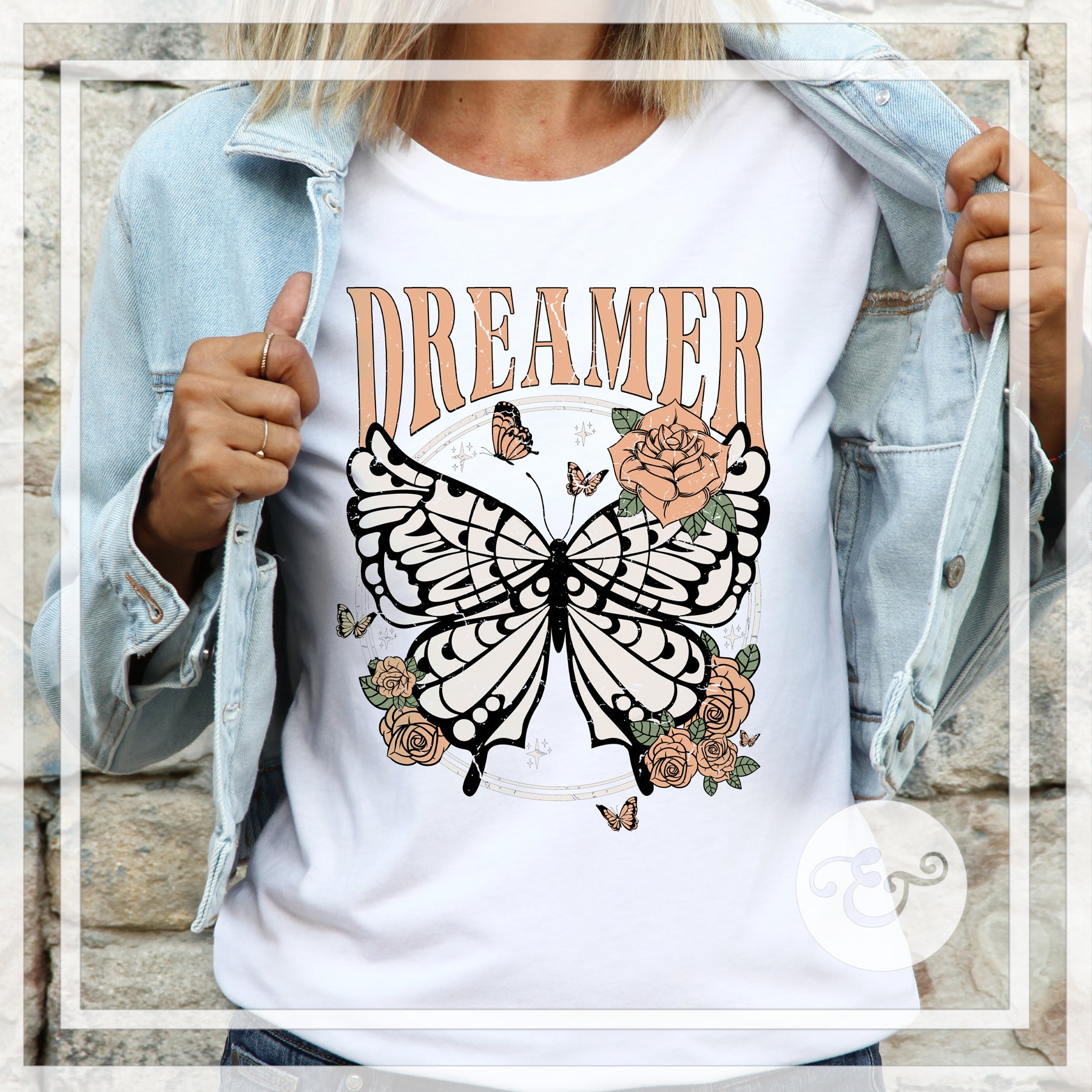 Butterfly Dreamer Screen Print Transfer (High Heat Formula) (6707658719310)