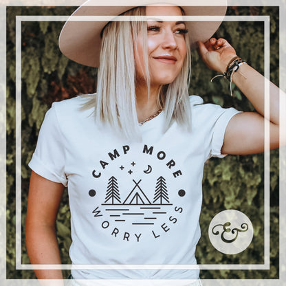 Camp More Worry Less Sublimation Transfer (6725252644942)