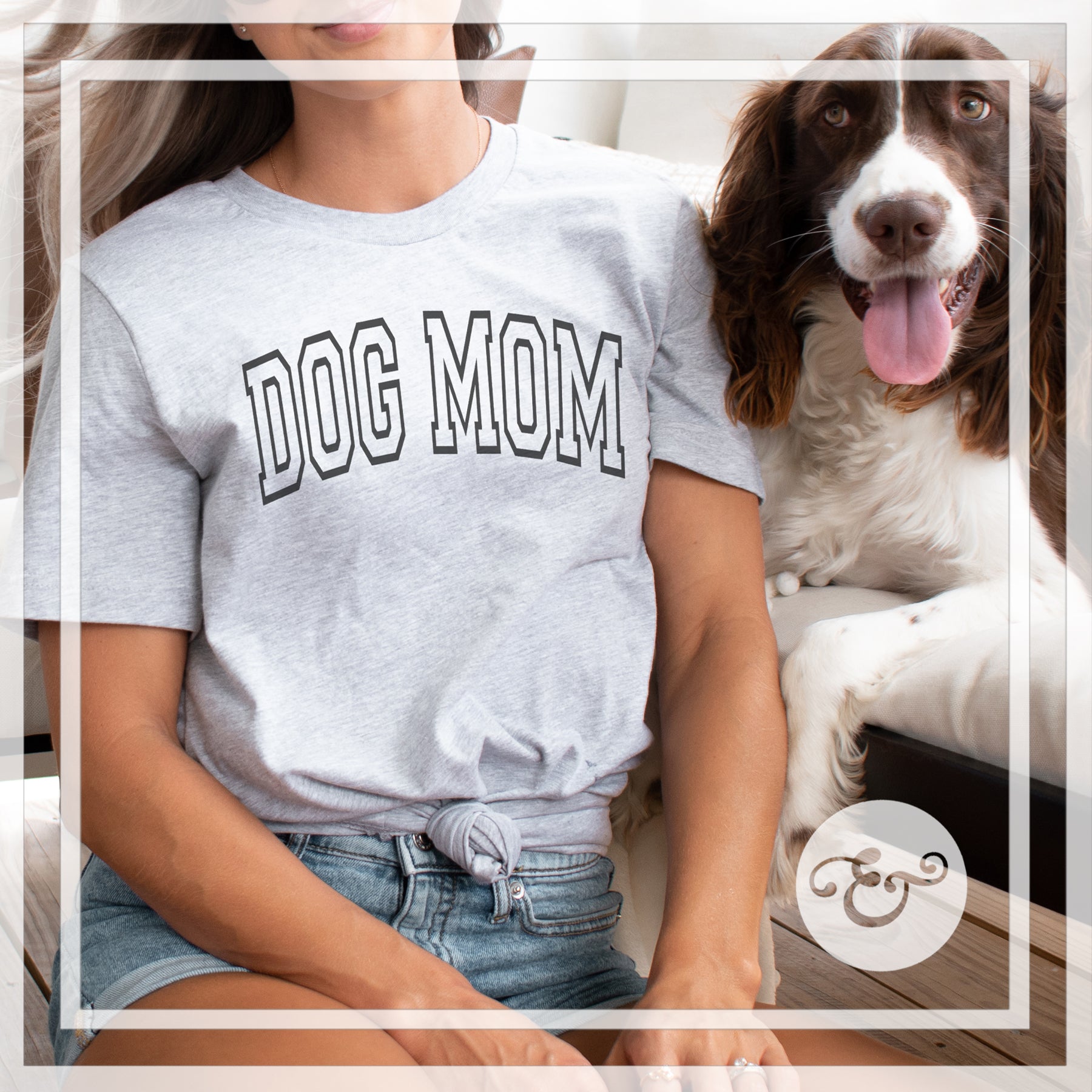 Dog Mom Screen Print Transfer (Low Heat Formula) (6723296755790)