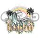 Floral Beach Bum Sublimation Transfer (6699484250190)