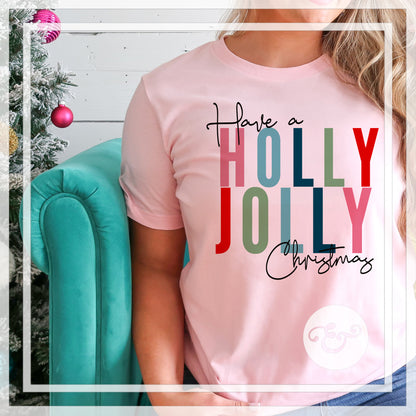 Have A Holly Jolly Christmas Sublimation Transfer (6652761342030)