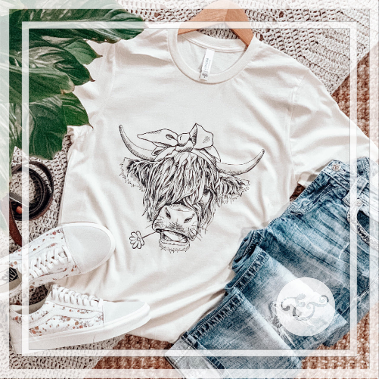 Highland Hairy Cow Sublimation Transfer (4875087446094)