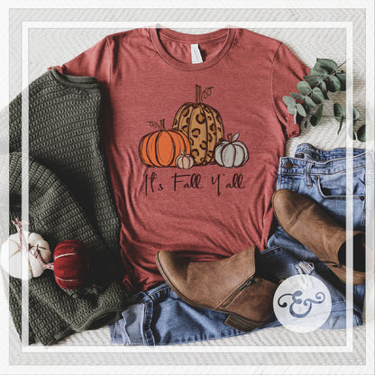 It's Fall Y'all Sublimation Transfer (4875010310222)