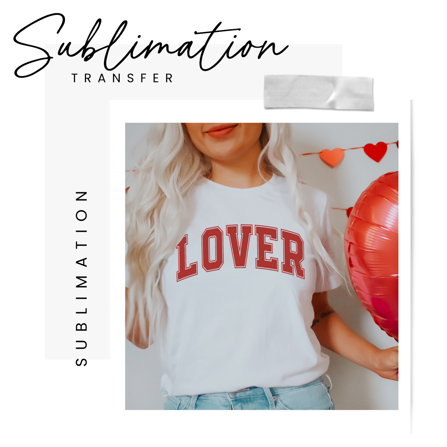 Lover Sublimation Transfer