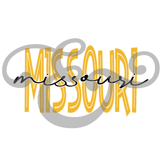 Missouri Screen Print Transfer (Low Heat Formula) (6717453140046)