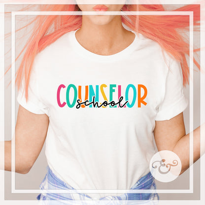 School Counselor Sublimation Transfer (6630506365006)