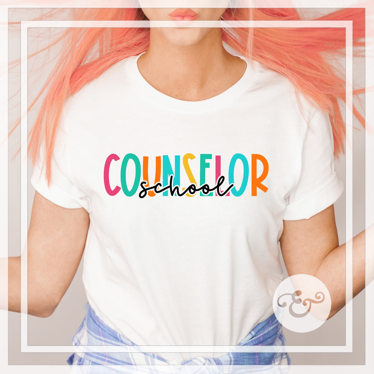 School Counselor Sublimation Transfer (6630506365006)