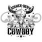 Simmer Down Cowboy Screen Print Transfer (Low Heat Formula) (6759681622094)