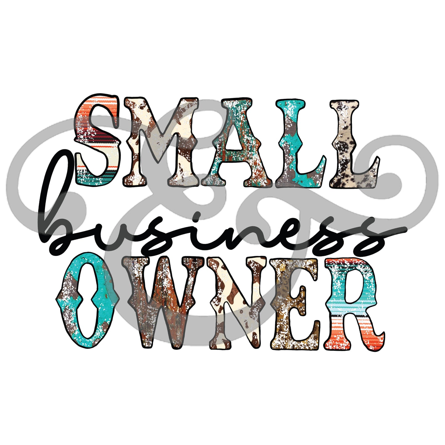 Small Business Owner Screen Print Transfer (High Heat Formula) (6618131464270)
