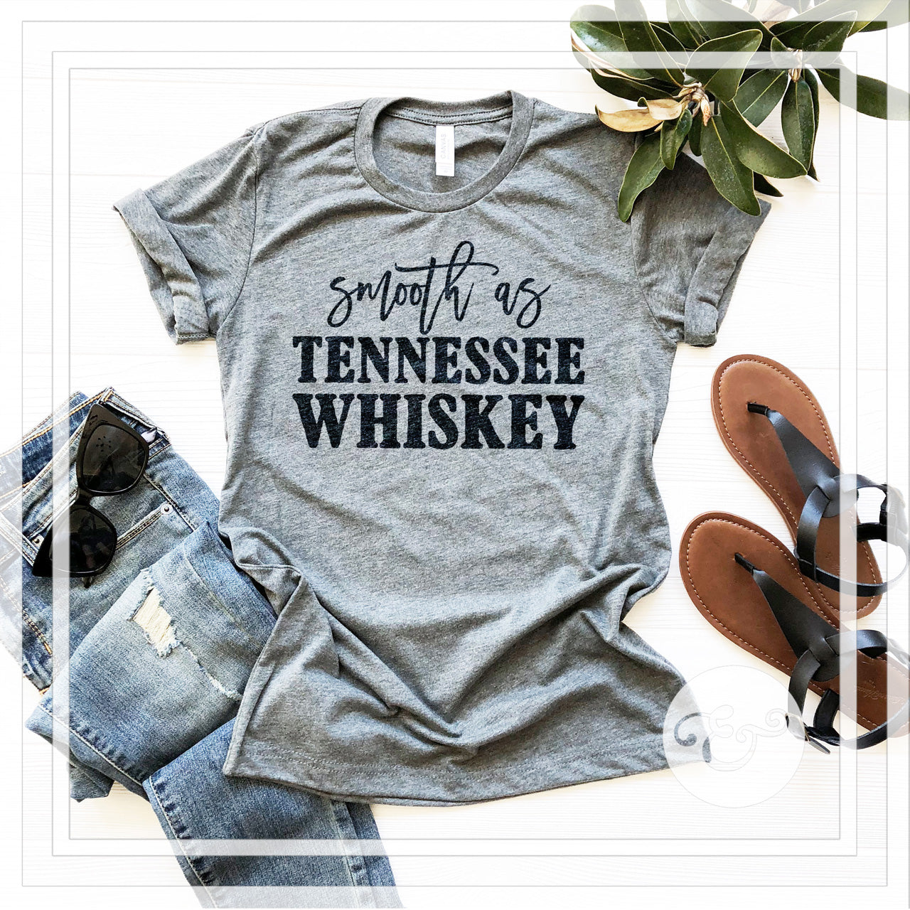 Smooth As Tennessee Whiskey Sublimation Transfer (6584404901966)