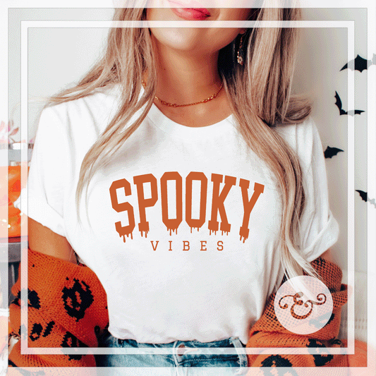Spooky Vibes Sublimation Transfer